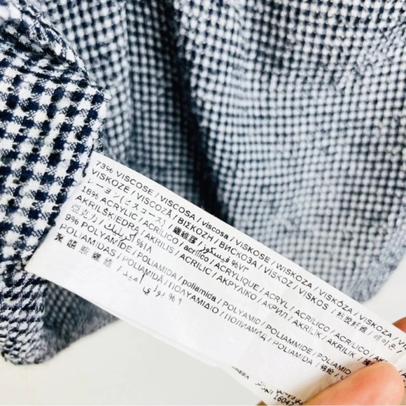 MANGO Gingham Halter Twist Top Size XXS‎ - Picture 6 of 7